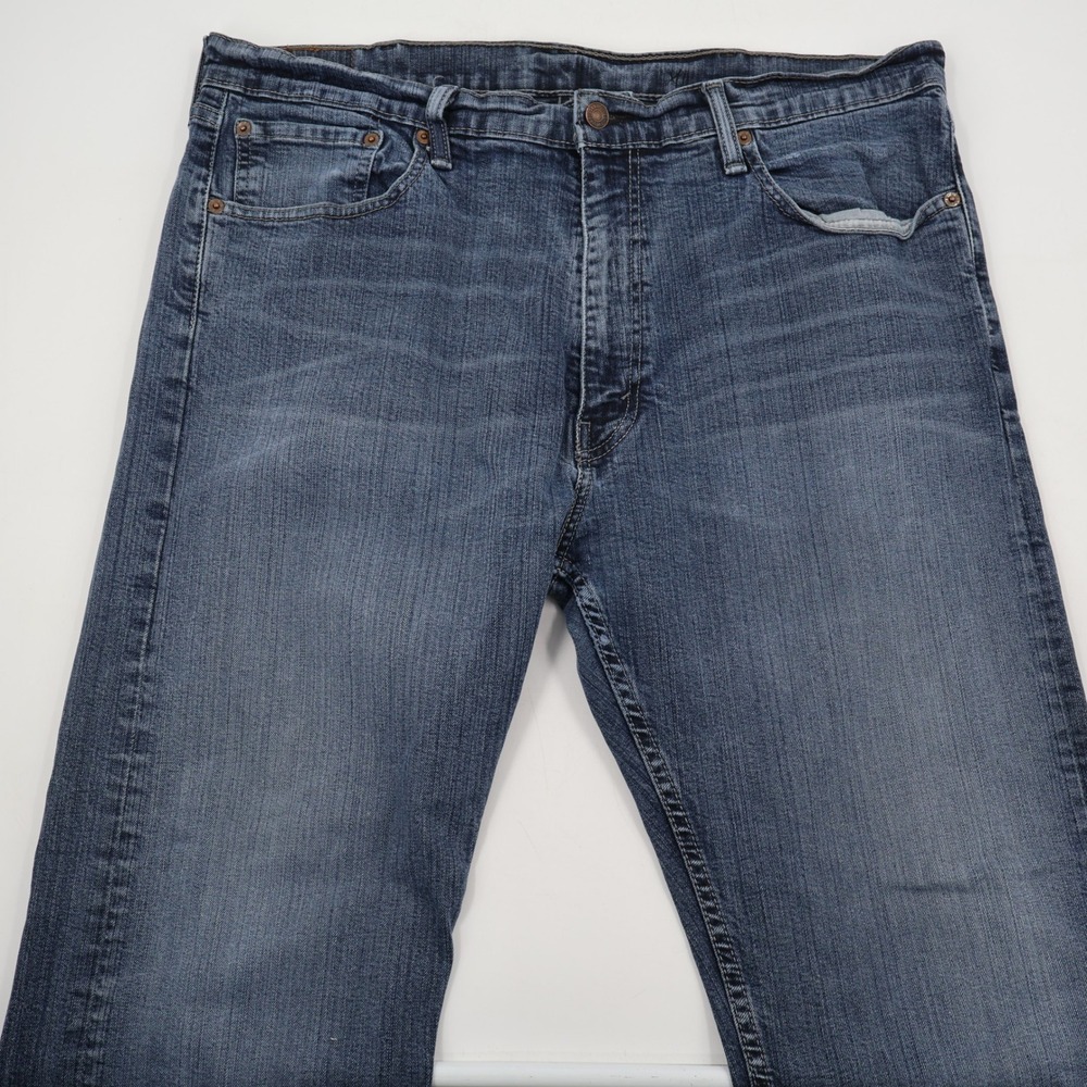 Levi's 505 Regular Fit Jeans Mens 38x30 Blue Medium Wash Straight Leg Denim